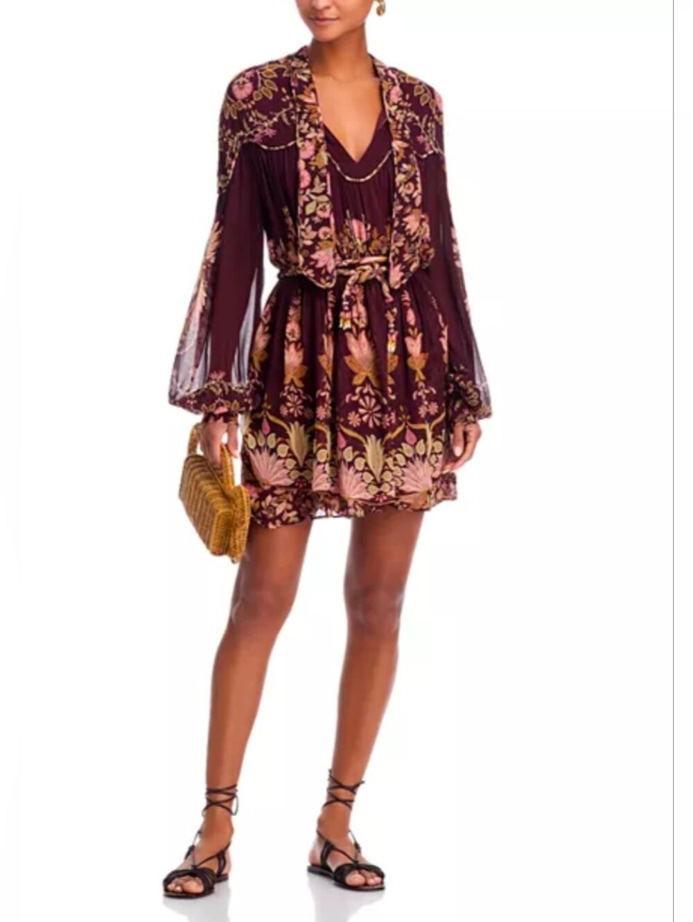 FARM Rio Bella Mini Dress - Size S